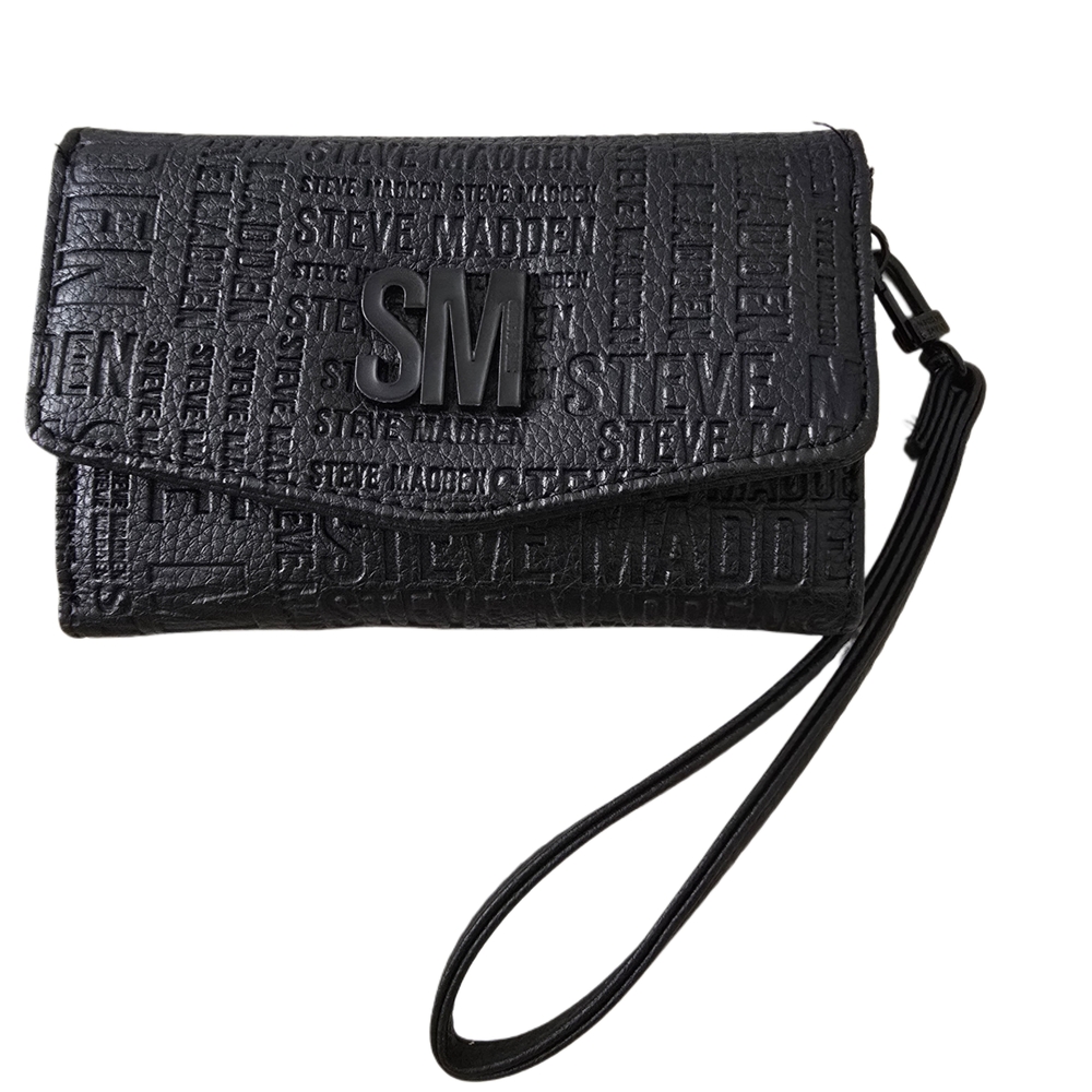 Steve Madden Embossed Wristlet